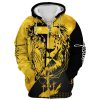 GOD TQTGO107 Premium Microfleece Zip Hoodie