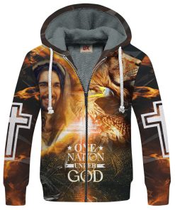 GOD TQTGO121 Premium Heavy Fleece Zip Hoodie