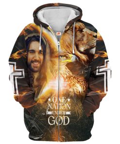 GOD TQTGO121 Premium Microfleece Zip Hoodie