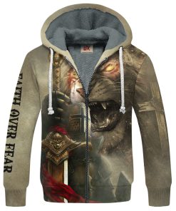 GOD HBLGO49 Premium Heavy Fleece Zip Hoodie