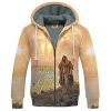 GOD NVGO29 Premium Heavy Fleece Zip Hoodie