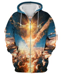 GOD TQTGO128 Premium Microfleece Zip Hoodie