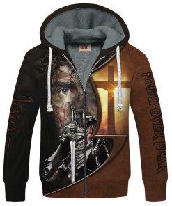 GOD HBLGO53 Premium Heavy Fleece Zip Hoodie