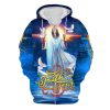 GOD TQTGO123 Premium Microfleece Zip Hoodie