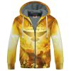 GOD NVGO37 Premium Heavy Fleece Zip Hoodie