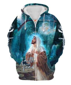 GOD NVGO37 Premium Microfleece Zip Hoodie