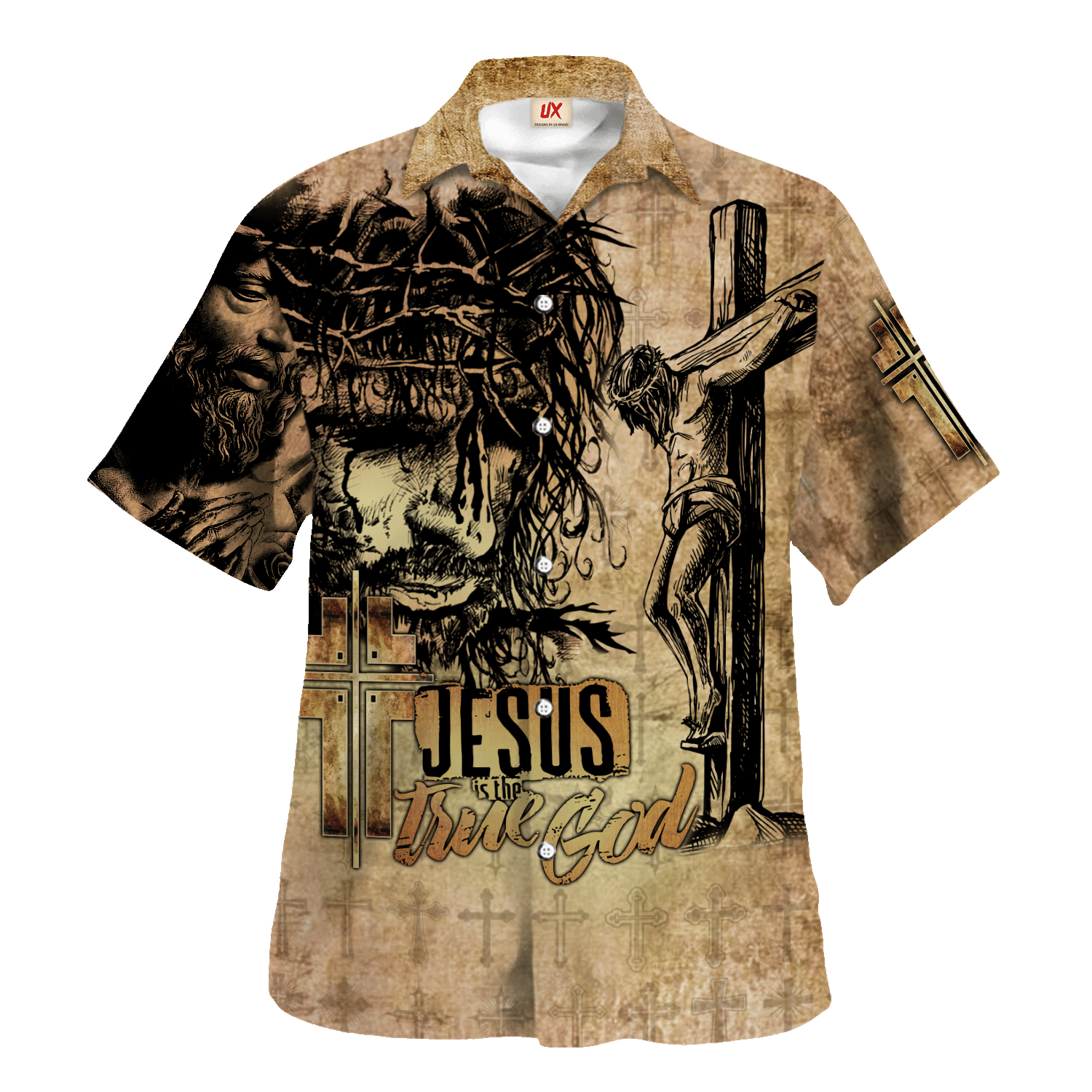 VTGO104 Premium Hawaiian Shirt UX Jesus vtgo104-premium-hawaiian-shirt-ux-jesus