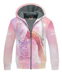 GOD NVGO39 Premium Heavy Fleece Zip Hoodie