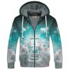 GOD NVGO39 Premium Heavy Fleece Zip Hoodie