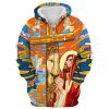 GOD HBLGO58 Premium Microfleece Zip Hoodie