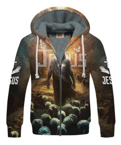 GOD NVGO41 Premium Heavy Fleece Zip Hoodie