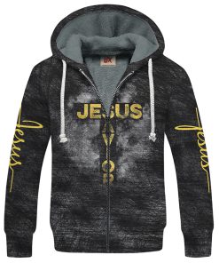 GOD HBLTGO3 Premium Heavy Fleece Zip Hoodie