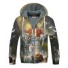 GOD NVGO43 Premium Heavy Fleece Zip Hoodie