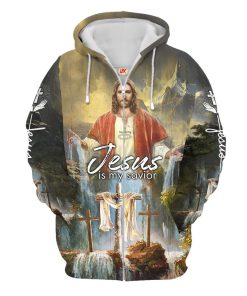 GOD NVGO44 Premium Microfleece Zip Hoodie