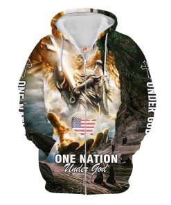 GOD NVGO45 Premium Microfleece Zip Hoodie