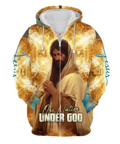 GOD NVGO46 Premium Microfleece Zip Hoodie