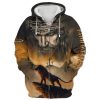 GOD NVGO47 Premium Microfleece Zip Hoodie