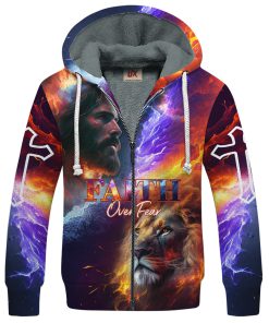 GOD TQTGO147 Premium Heavy Fleece Zip Hoodie