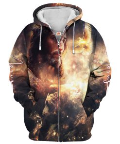 GOD TQTGO149 Premium Microfleece Zip Hoodie