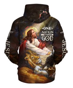 GOD NVGO58 Premium Microfleece Zip Hoodie