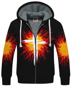 GOD HBLTGO14 Premium Heavy Fleece Zip Hoodie