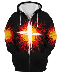 GOD HBLTGO14 Premium Microfleece Zip Hoodie