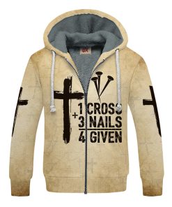 GOD NVGO63 Premium Heavy Fleece Zip Hoodie