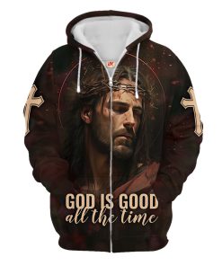 GOD NVGO72 Premium Microfleece Zip Hoodie