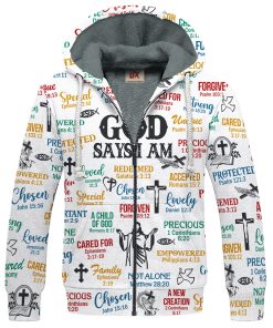 GOD HBLTGO24 Premium Heavy Fleece Zip Hoodie