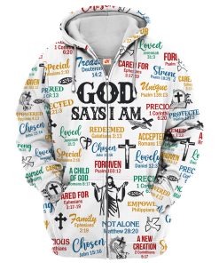 GOD HBLTGO24 Premium Microfleece Zip Hoodie