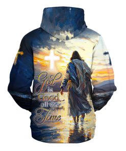 GOD NVGO74 Premium Microfleece Zip Hoodie