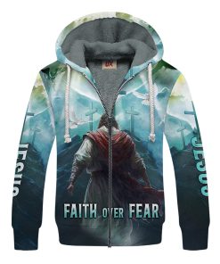 GOD NVGO81 Premium Heavy Fleece Zip Hoodie