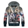 GOD MTGO285 Premium Heavy Fleece Zip Hoodie