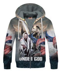 GOD NVGO82 Premium Heavy Fleece Zip Hoodie