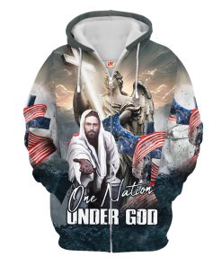 GOD NVGO82 Premium Microfleece Zip Hoodie