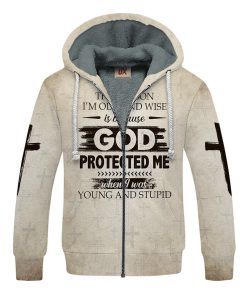 GOD NVGO85 Premium Heavy Fleece Zip Hoodie