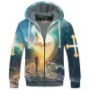 GOD NVGO85 Premium Heavy Fleece Zip Hoodie