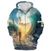 GOD HBLTGO40 Premium Microfleece Zip Hoodie