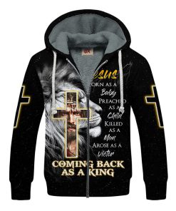 GOD NVGO94 Premium Heavy Fleece Zip Hoodie