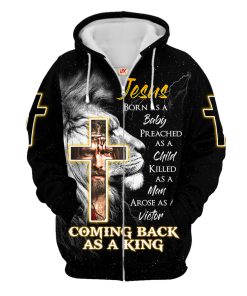 GOD NVGO94 Premium Microfleece Zip Hoodie