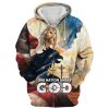 GOD HBLTGO23 Premium Microfleece Zip Hoodie