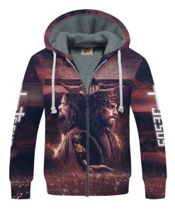 GOD NVGO95 Premium Heavy Fleece Zip Hoodie