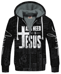 GOD MTGO296 Premium Heavy Fleece Zip Hoodie