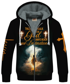 GOD LTGO218 Premium Heavy Fleece Zip Hoodie