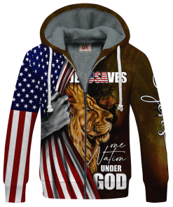 GOD LTGO229 Premium Heavy Fleece Zip Hoodie