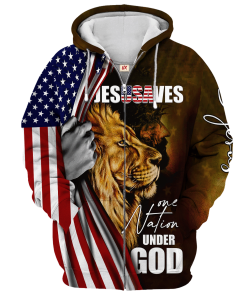 GOD LTGO229 Premium Microfleece Zip Hoodie