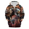 GOD NVGO109 Premium Microfleece Zip Hoodie