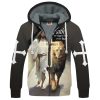 GOD TQTGO215 Premium Heavy Fleece Zip Hoodie