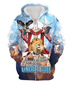 GOD NVGO110 Premium Microfleece Zip Hoodie