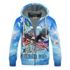 GOD NVGO110 Premium Heavy Fleece Zip Hoodie